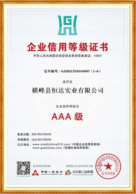 Certificate Of Honor